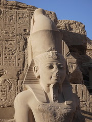 Luxor temple pharaoh