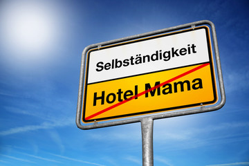 Obraz premium Hotel Mama