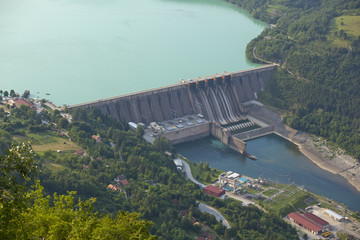 Hydroelectric Power Station, Perucac Dam