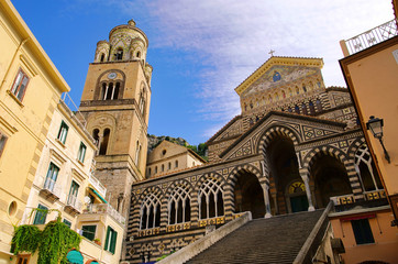 Fototapeta na wymiar Amalfi Dom - Amalfi Cathedral 01