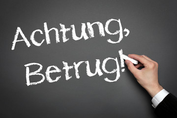 Achtung Betrug