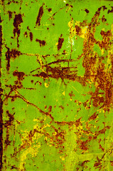 Green, real grunge-background
