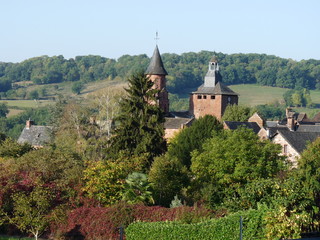 Fototapeta premium Collonges la rouge