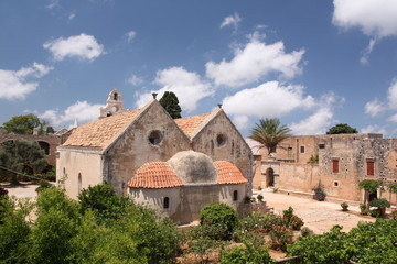 Fototapeta na wymiar Monastère de Moni-Arkadiou