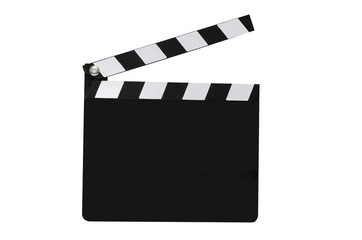 Blank Movie Clapboard Isolated - 36354499