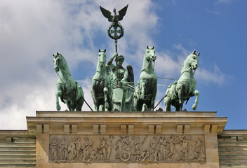 Brandenburg Gate detail
