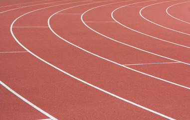 Fototapeta premium Piste d'athlétisme