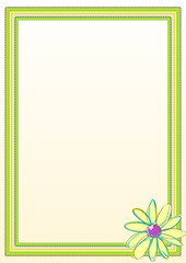 Flower Border Frame