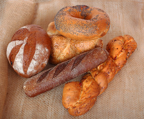 Bread products.
