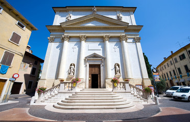 Obraz premium Church in Lazise