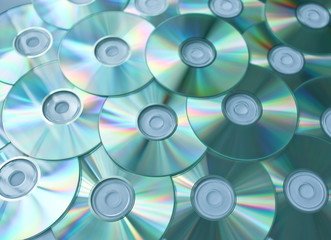 Empty compact discs