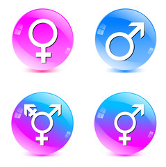male, female, transgender symbol
