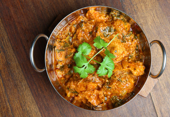 Indian Chicken Saag Massala Curry