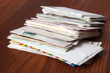 Old Mail: Letters and Enveloppe