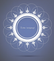 Circle abstract background