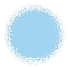 fond givre no&euml;l