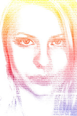 Text face