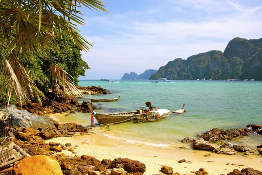 A paradisiac thai beach