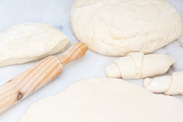 Preparation of donuts.