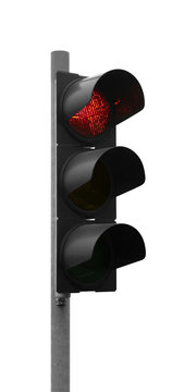 red traffic light