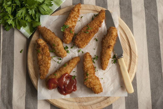 Chicken goujons