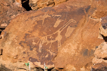 Twyfelfontein in Namibia