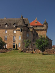 Fototapeta na wymiar Château de Lacapelle-Marival ; Limousin ; Quercy ; Périgord