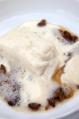Gastronomie : Turbot et émulsion aux champignons