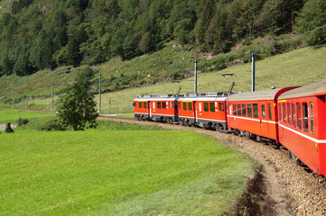 Unterwegs mit der Berninabahn, vor Poschiavo