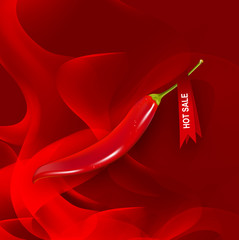 Hot sale chili abstract