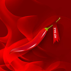 Hot sale chili abstract
