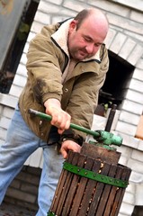 la production de vin