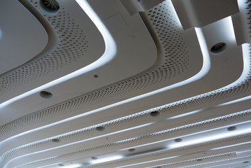 Modern music hall ceiling