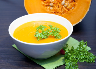 pumpkins vegetarian soup