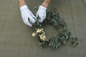 decorazione centrotavolo step by step