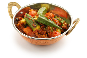 bhindi masala, okra curry