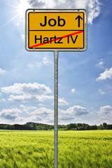 Obraz premium Job - Hartz IV