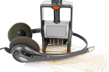 Fototapeta premium Büroutensilien