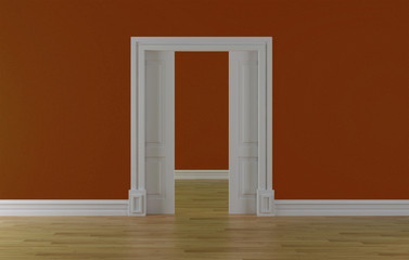 Fototapeta premium Interno vuoto da arredare