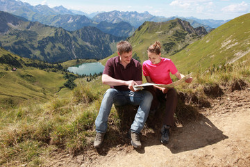 Orientierung in den Alpen
