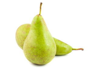 Two green pears