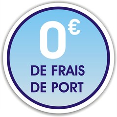 bouton 0€ de fais e port