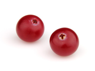 Two berry in closeup