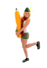 Happy Back To School Elf Girl