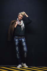 Portrait of an handsome man