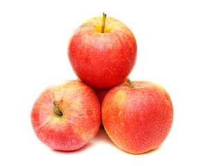 Fototapeta na wymiar Beautiful ripe apple.