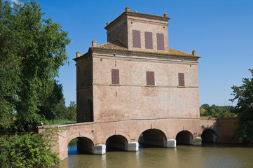Abate Tower. Mesola. Emilia-Romagna. Italy.