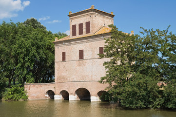 Abate Tower. Mesola. Emilia-Romagna. Italy.