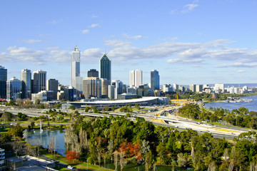 Fototapeta premium Perth City