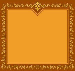 Beautiful vintage background. Vector